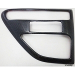 ครอบแก้ม ครอบ side vent ใส่รถกระบะ รุ่น 2 ประตู แคป,4 ประตู ใหม่ ฟอร์ด เรนเจอร์ All New Ford Ranger 2012 kevra carbon black เคฟล่าร์คาร์บอน ดำ v.2